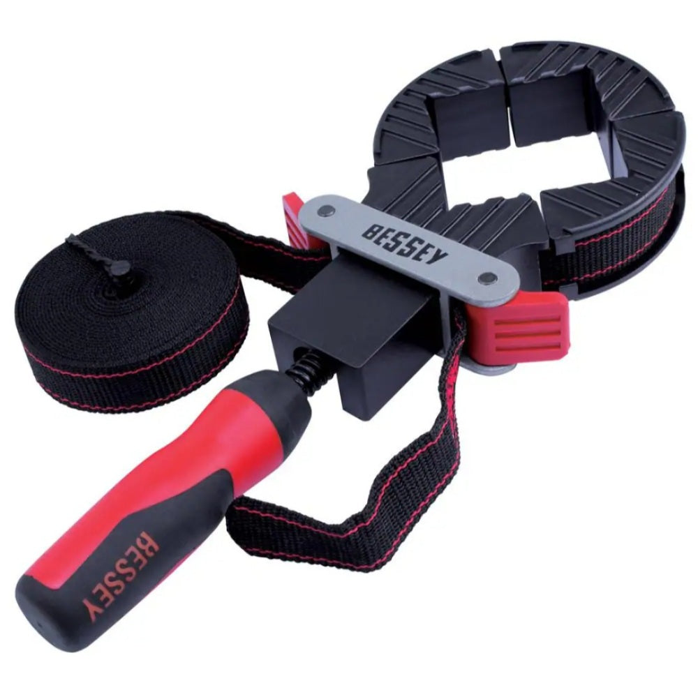 Strap Clamp With 90-Degree Corner Pieces 12ft.Capacity Strap Clamp With 90-Degree Corner Pieces 12ft.Capacity